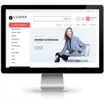 MAGENTO бесплатный шаблон интернет-магазина одежды